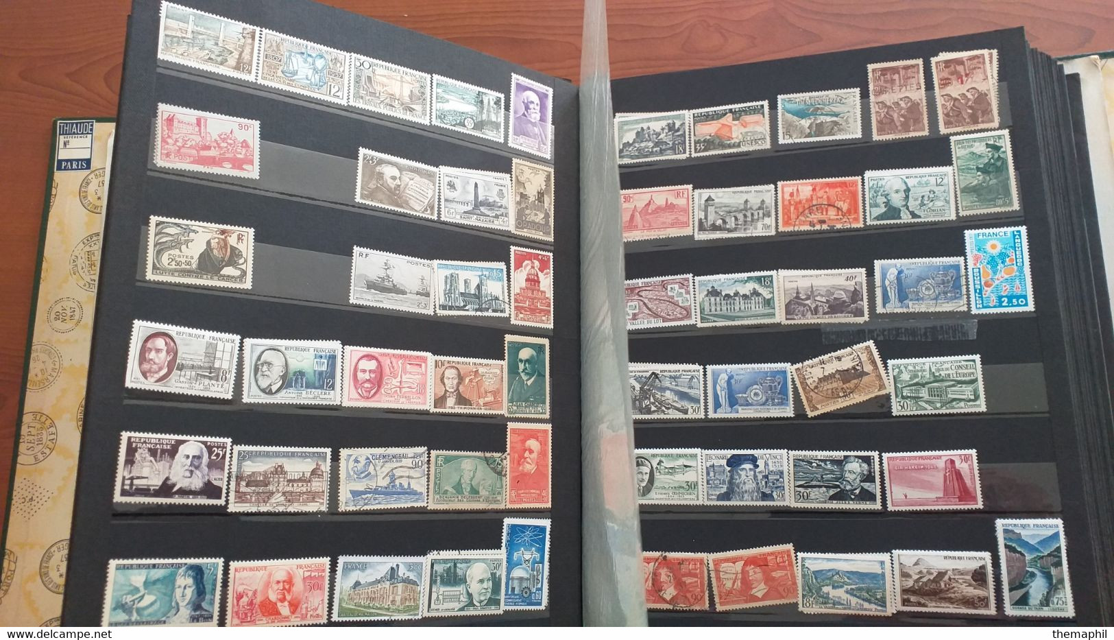 lots TH .154 FRANCE importante accumulations de timbres toutes periode  neufs xx / x ou obl. forte cote