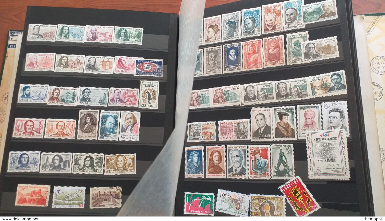 lots TH .154 FRANCE importante accumulations de timbres toutes periode  neufs xx / x ou obl. forte cote
