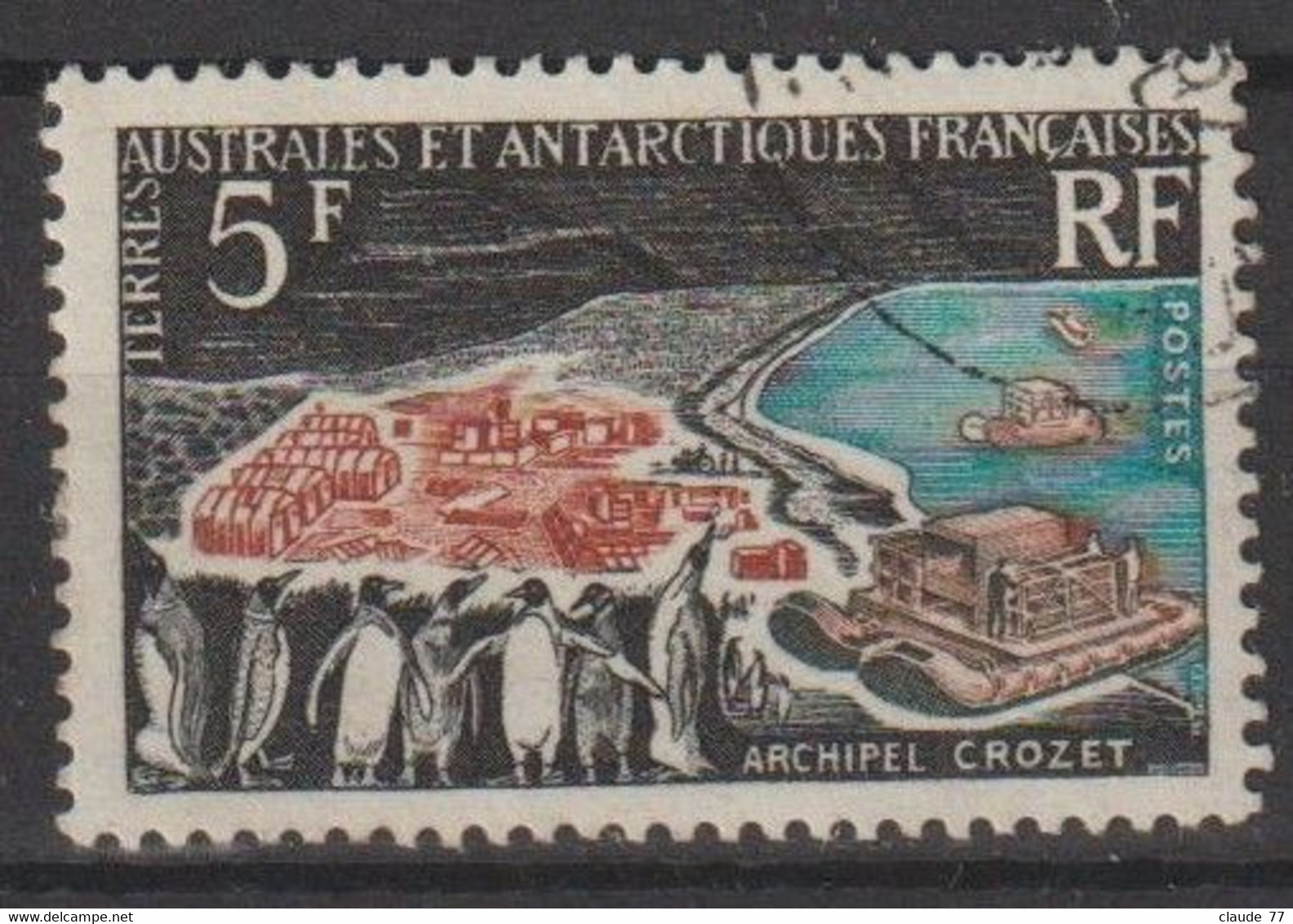 TAAF 1963 :  Archipel Crozet N° 20 - Usados