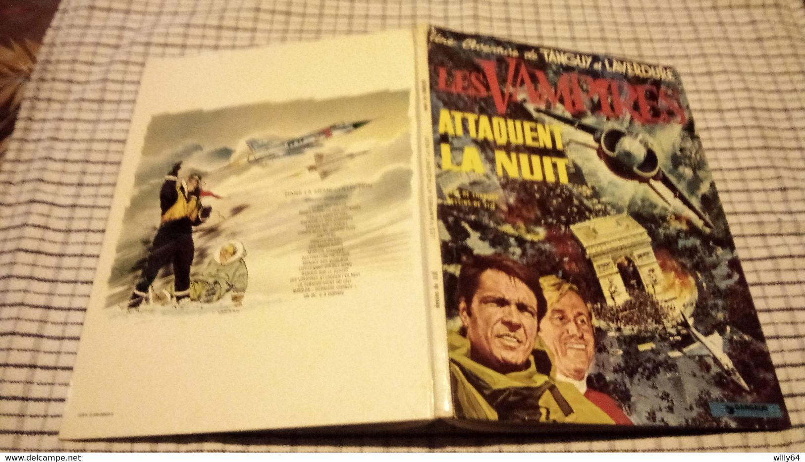 TANGUY Et LAVERDURE   "  Vampires Attaquent La Nuit "    Editions: DARGAUD  1981  TBE - Tanguy Et Laverdure