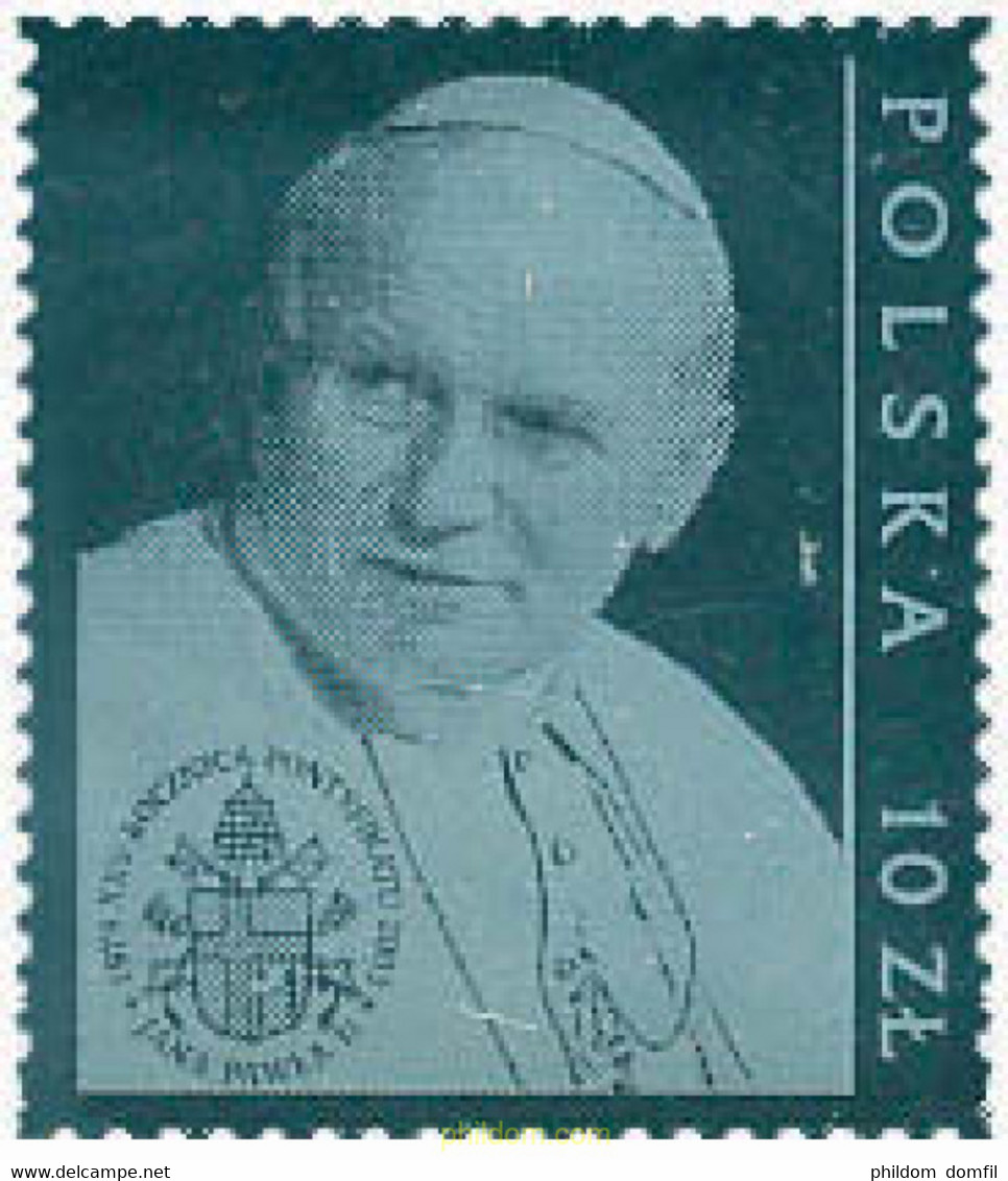 122868 MNH POLONIA 2003 25 ANIVERSARIO DEL PONTIFICADO DEL PAPA JUAN PABLO II - Sin Clasificación