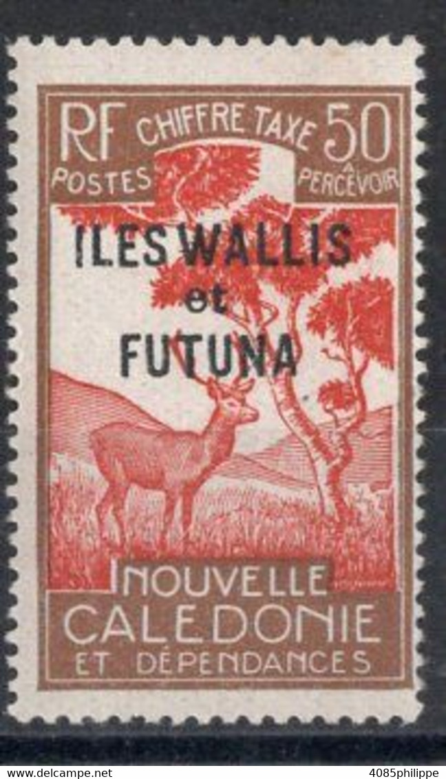 Wallis & Futuna Timbre-Taxe N°19** Neuf Sans Charnière TB Cote 2.00€ - Strafport