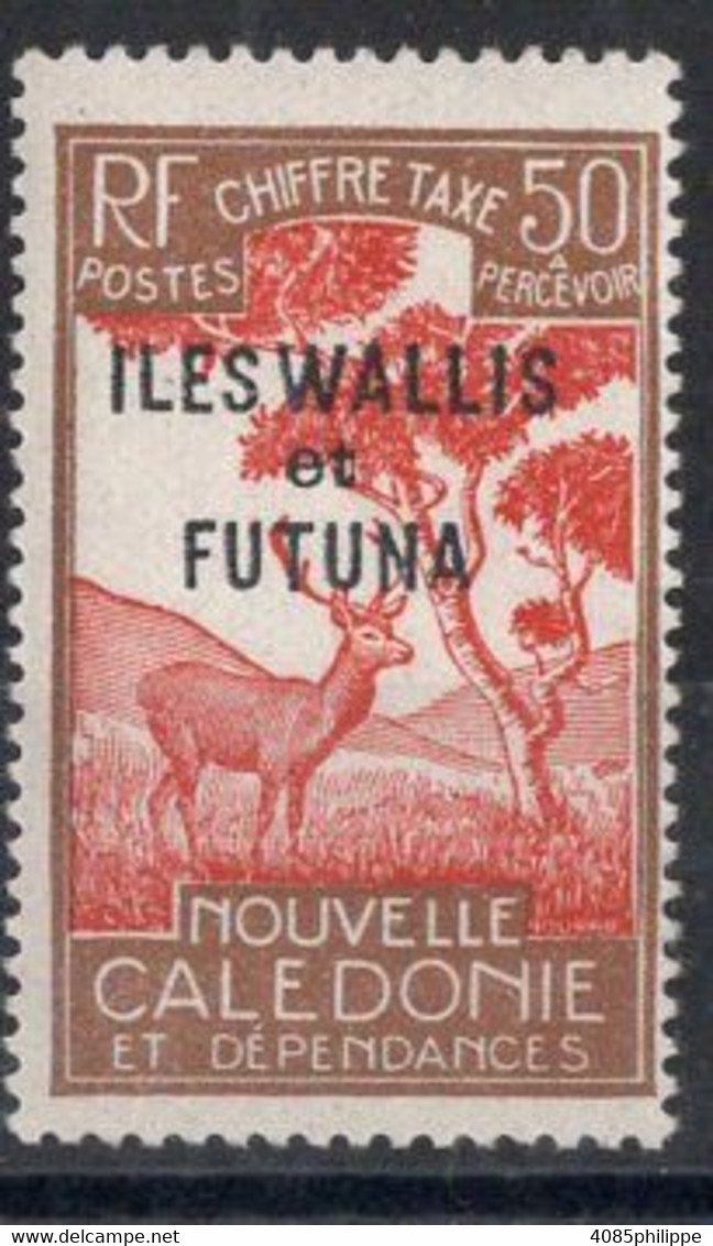 Wallis & Futuna Timbre-Taxe N°19** Neuf Sans Charnière TB Cote 2.00€ - Portomarken