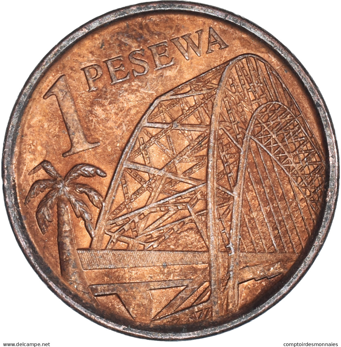 Monnaie, Ghana, Pesewa, 2007 - Ghana