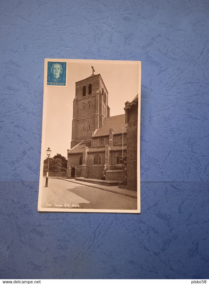 Paesi Bassi-tiel-toren-fp-1952 - Tiel