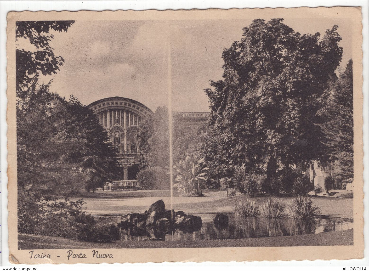 18695 " TORINO-PORTA NUOVA " TRAMWAY-VERA FOTO-CART. POST. SPED.1946 - Stazione Porta Nuova