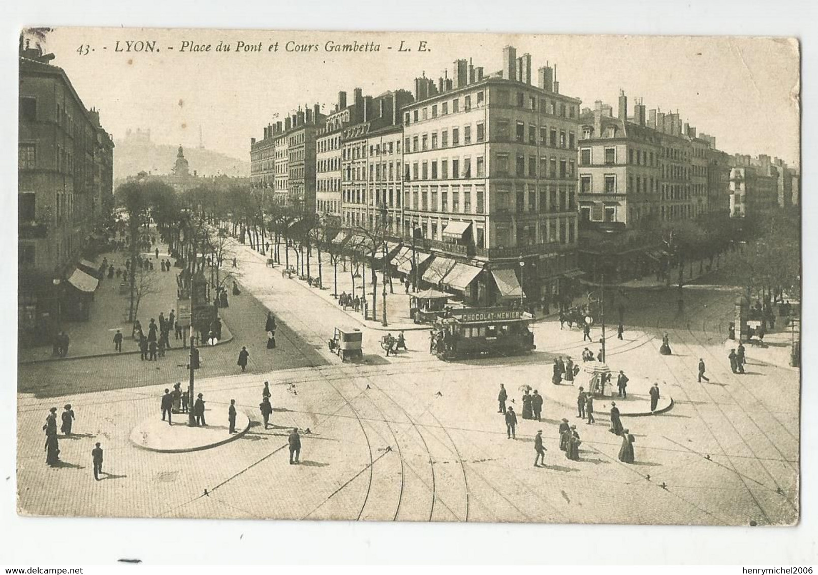 Marcophilie Cachet Le Commissaire Militaire De La Gare De Vaise Lyon Pr Lovagny 74 Haute Savoie - WW I