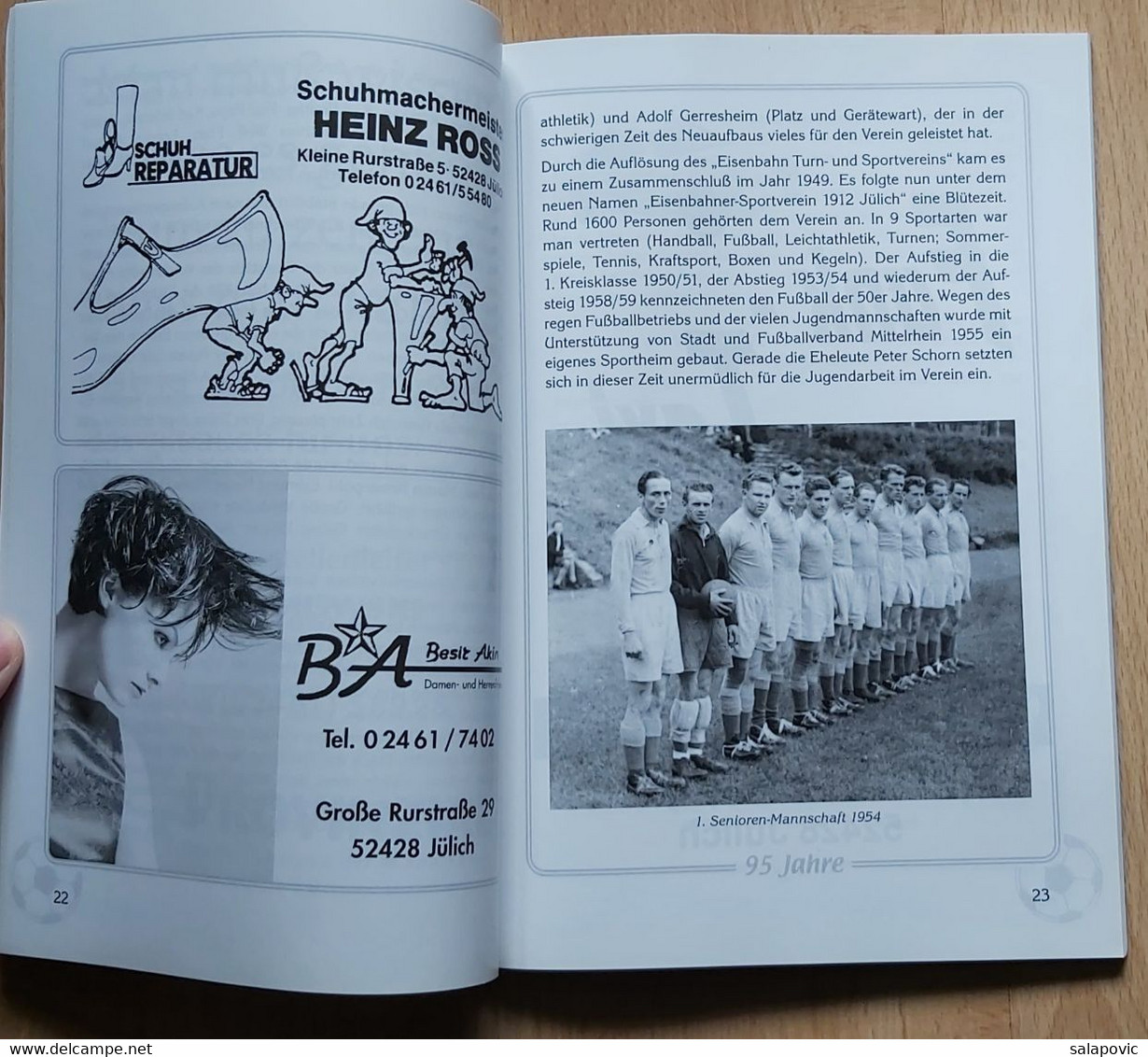 SV Julich 1912 95 Jahre Football Club Germany - Libros