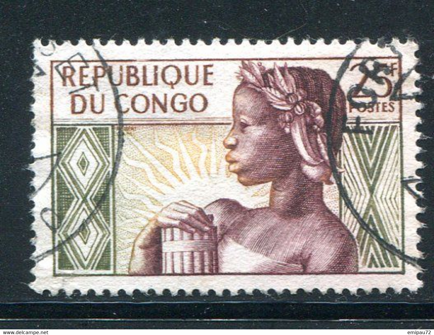 CONGO- Y&T N°135- Oblitéré - Gebruikt