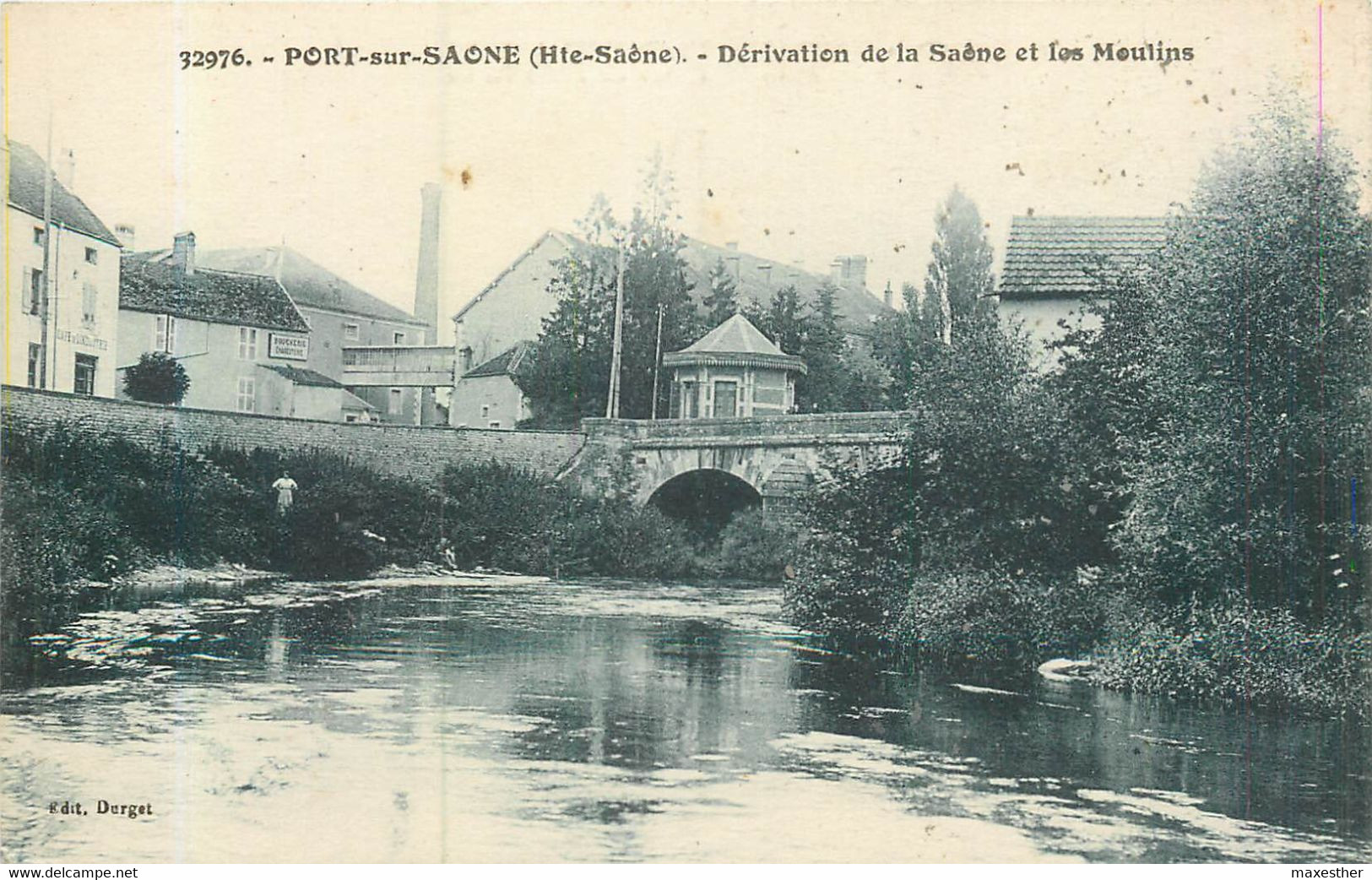 PORT SUR SAÖNE Dérivation De La Saône Et Les Moulins - Port-sur-Saône