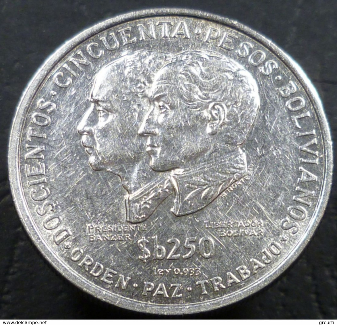 Bolivia - 250 Pesos 1975 - 150° Anniversario Dell'Indipendenza - KM# 195 - Bolivie