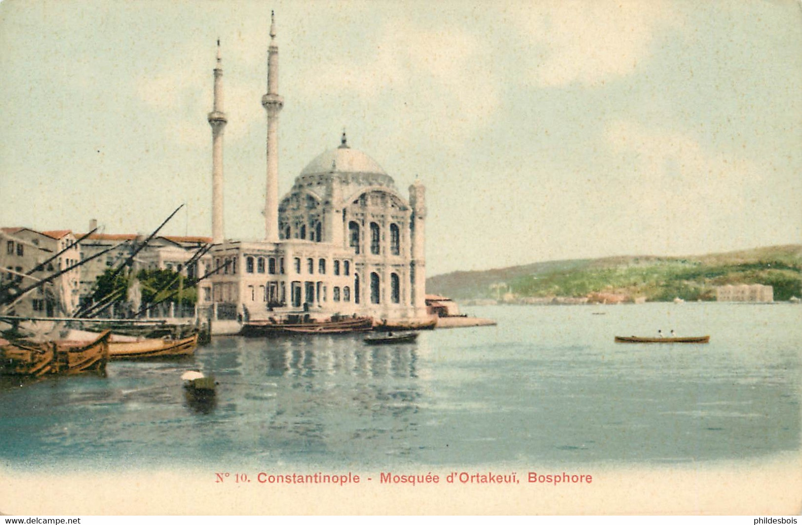 TURQUIE  CONSTANTINOPLE   Mosquée D'Ortakeui - Turkey