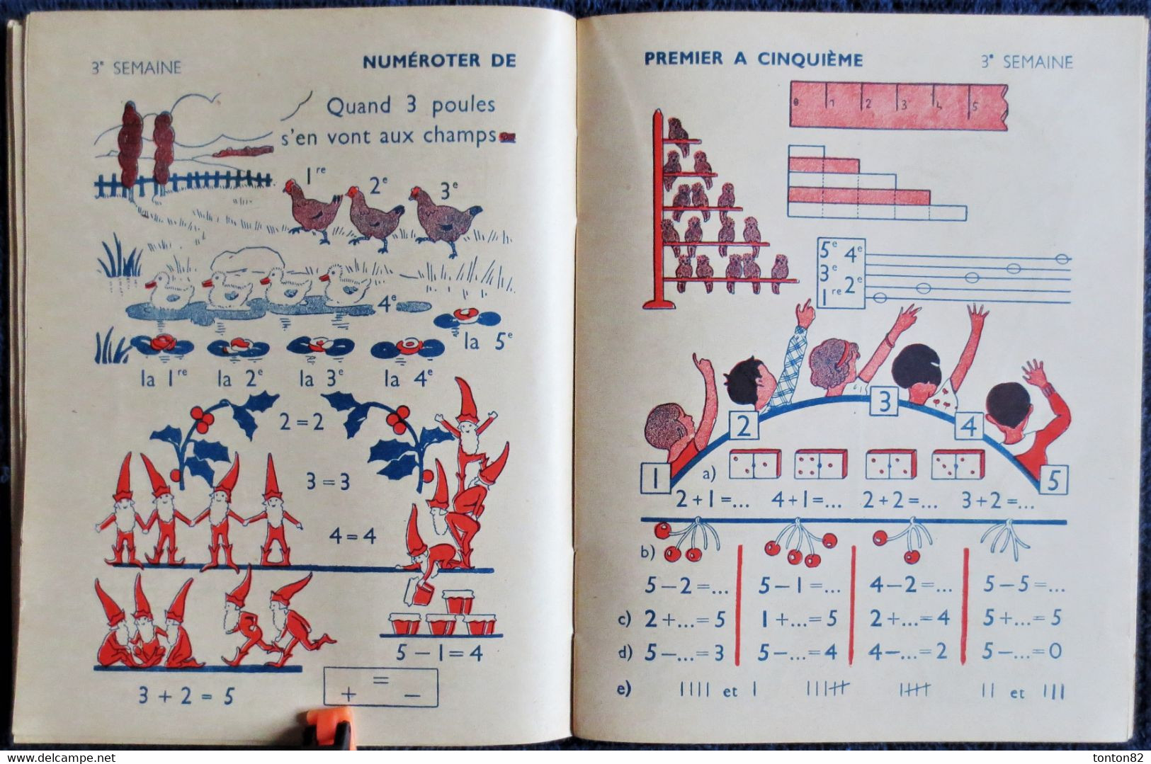 Chatelet / Crépin / Blanquet - Pour apprendre les NOMBRES - Éditions Bourrelier & Cie. - ( 1944 ) .