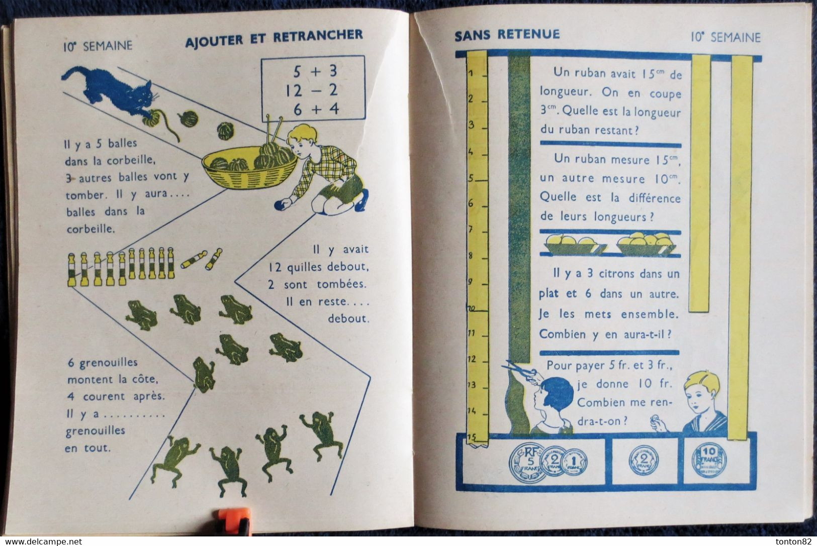 Chatelet / Crépin / Blanquet - Pour apprendre les NOMBRES - Éditions Bourrelier & Cie. - ( 1944 ) .