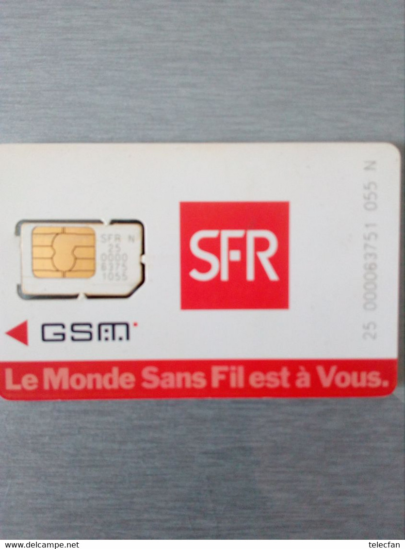 FRANCE GSM CEGETEL SFR UT - Mobicartes: Móviles/SIM)