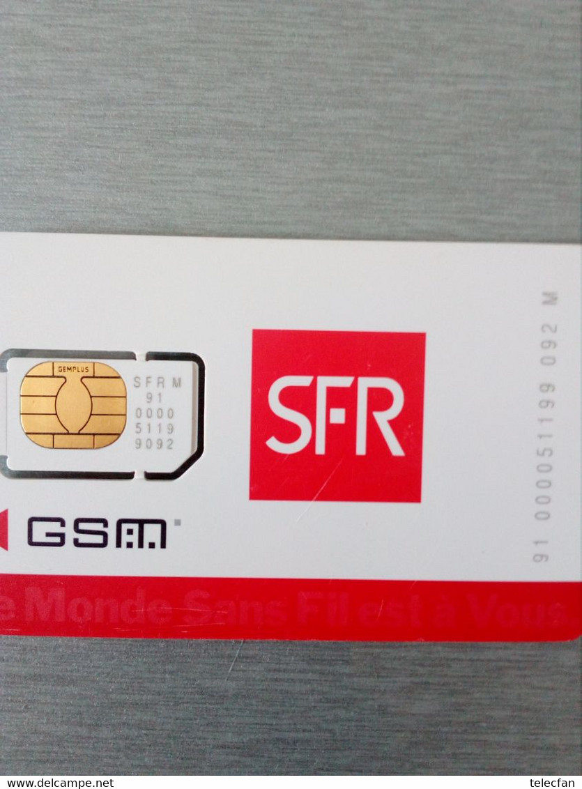 FRANCE GSM CEGETEL SFR  N° FIN SMALL NUMMER NEUVE MINT - Mobicartes: Móviles/SIM)