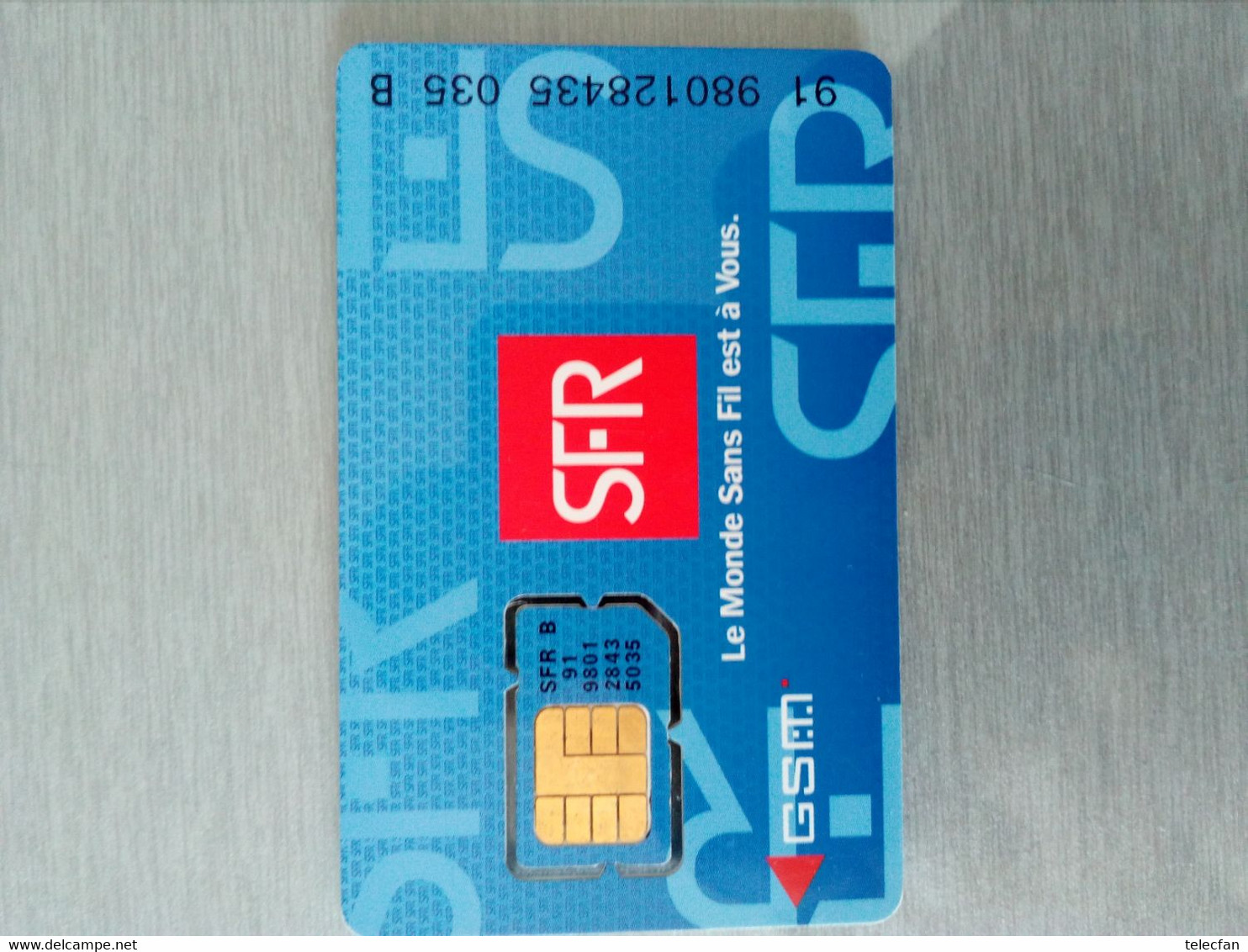 FRANCE GSM LIGNE SFR MINT NEUVE - Nachladekarten (Handy/SIM)