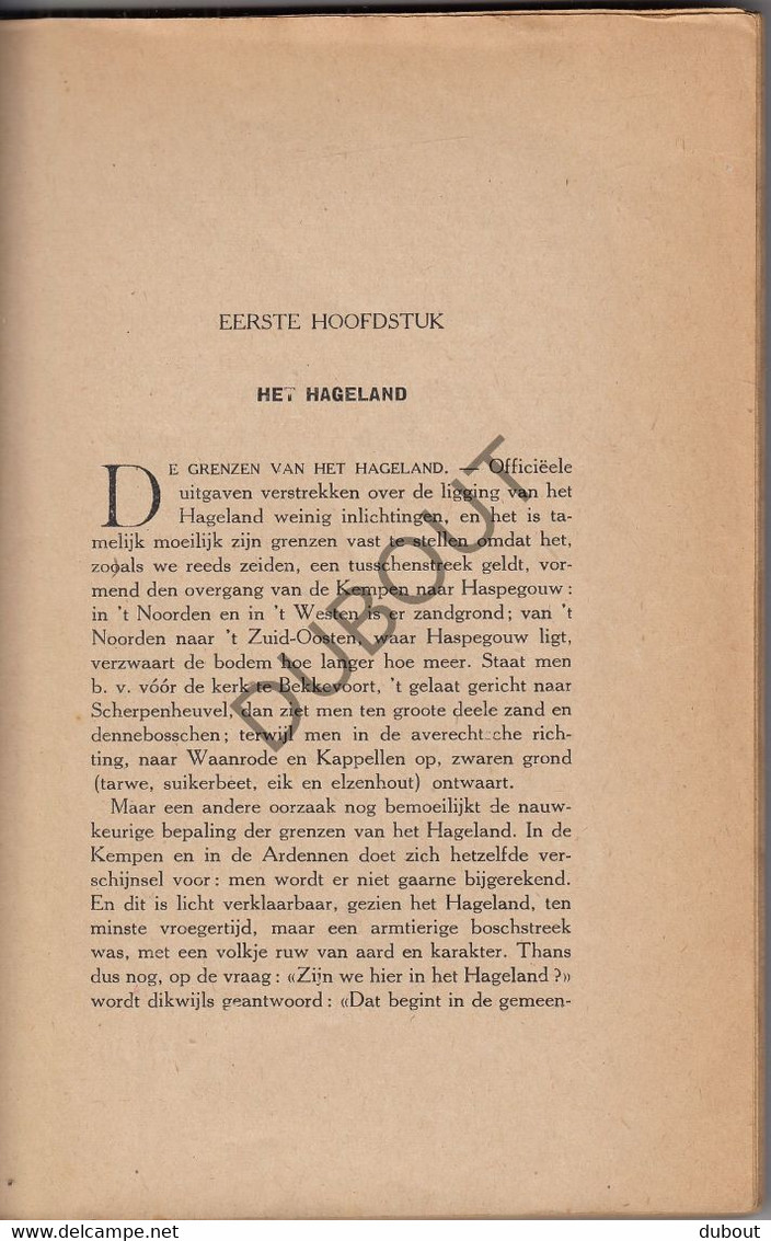 Het Hageland - E. Vliebergh  (S264) - Oud