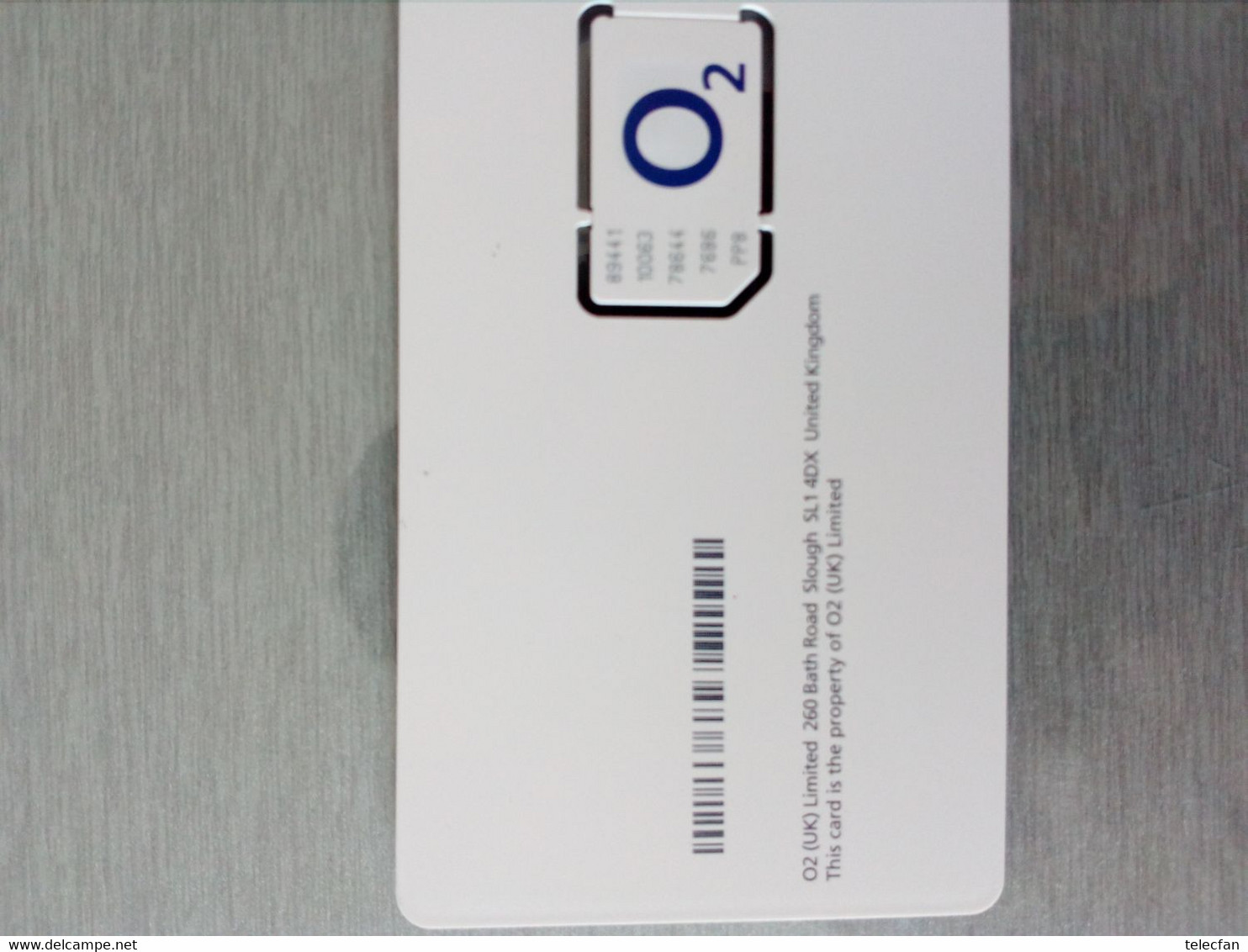 GB CARTE MERE GSM O2 GEMPLUS NEUVE MINT - Nachladekarten (Handy/SIM)