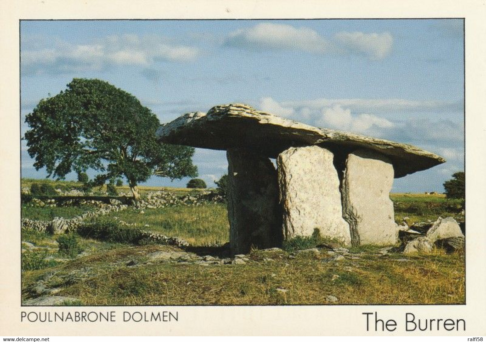 1 AK Irland / Ireland * Poulnabrone-Dolmen Im Burren-Nationalpark - Erbaut Zwischen 2500 Und 2000 V. Chr. - County Clare - Clare