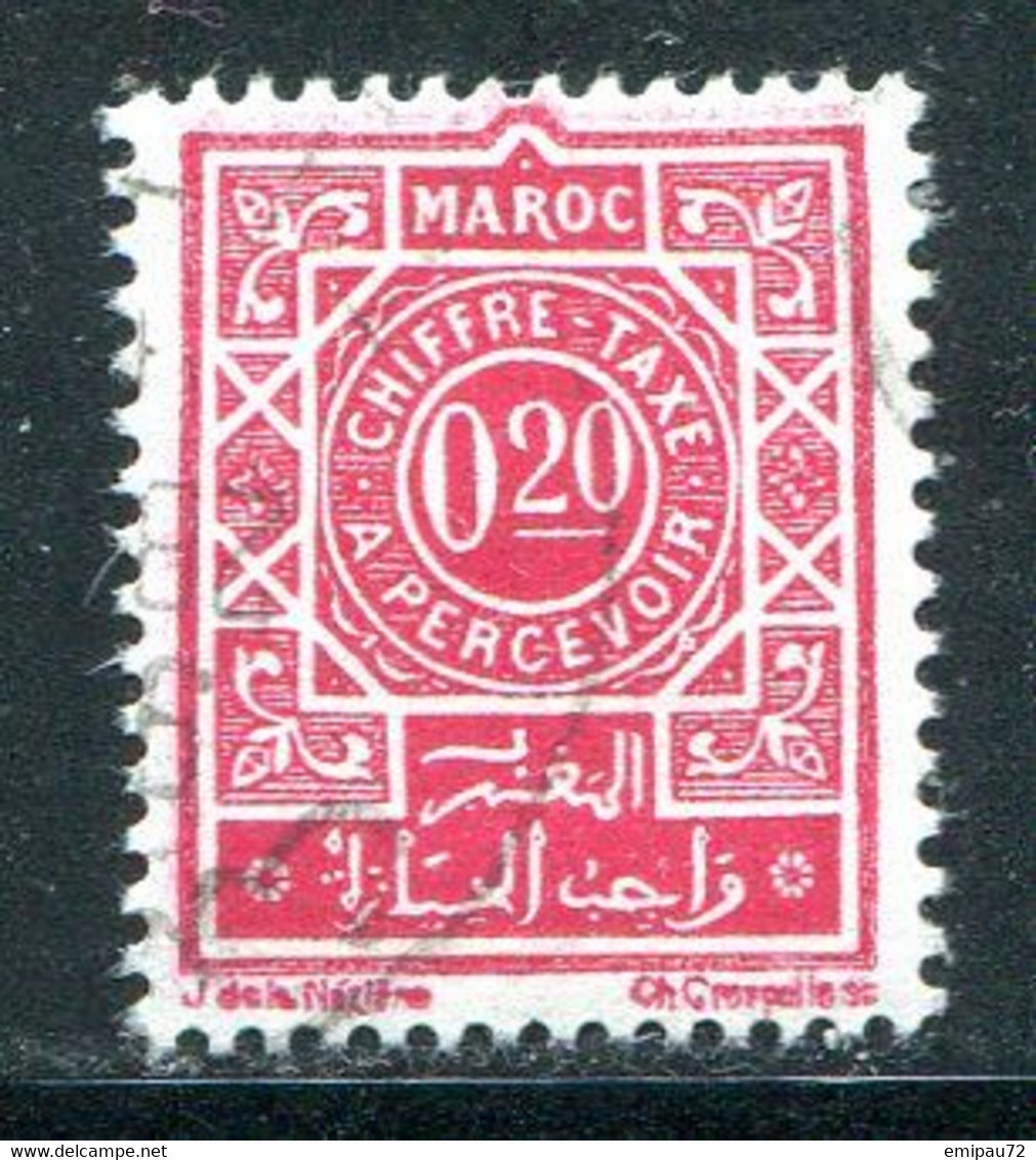 MAROC- Taxe Y&T N°58- Oblitéré - Portomarken