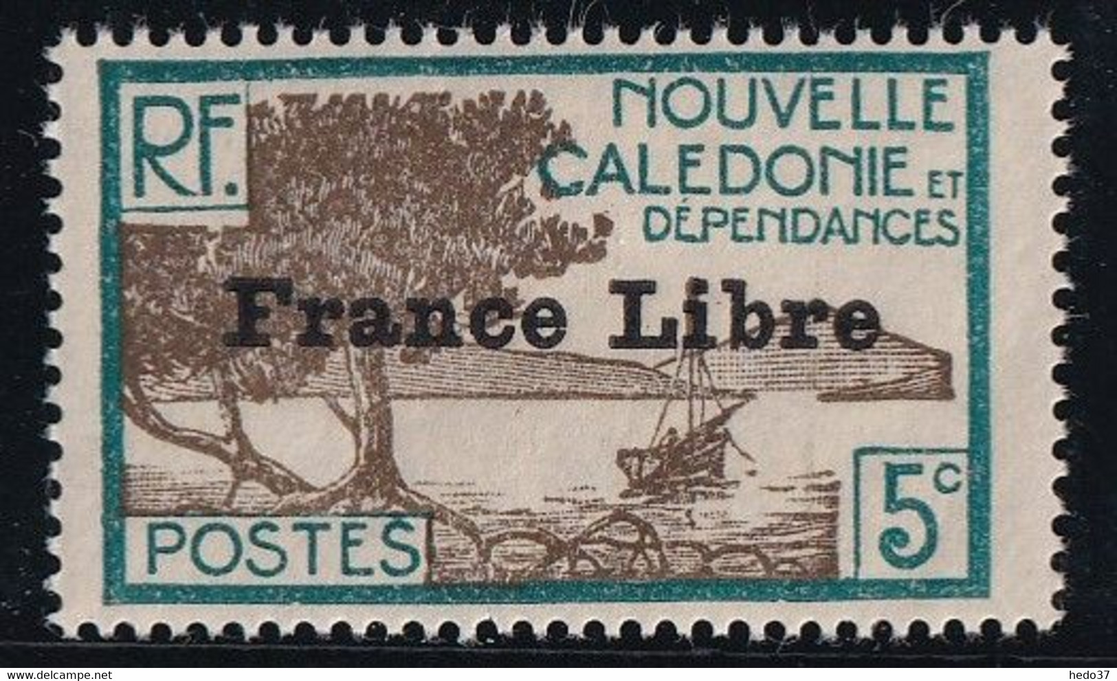 Nouvelle Calédonie N°199 - Neuf * Avec Charnière - TB - Nuevos