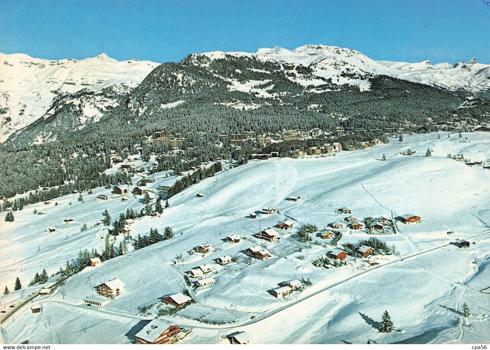 CRANS S/SIERRE - Vue Partielle Ouest De La Station - Sierre