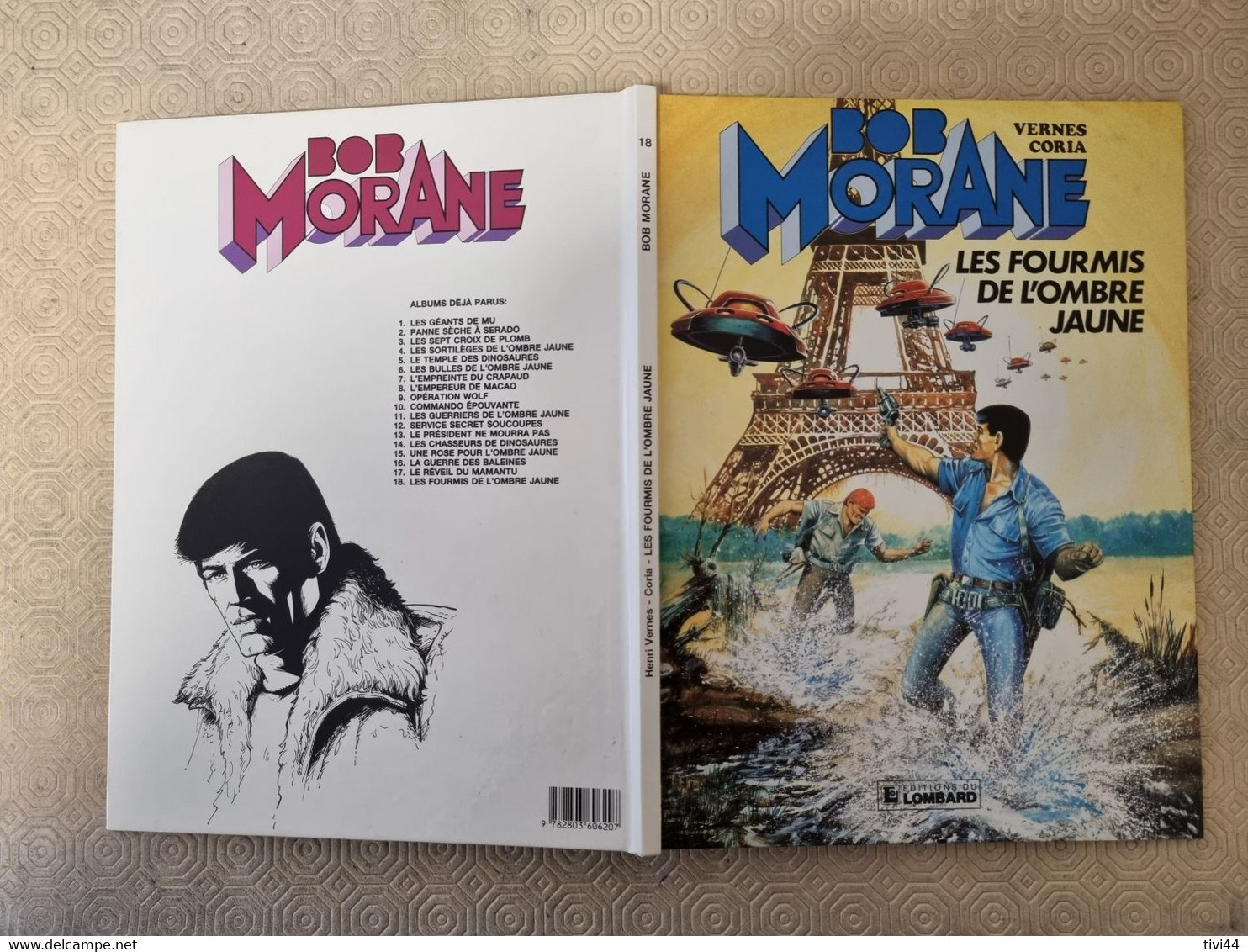 BOB MORANE  - LES FOURMIS DE L'OMBRE JAUNE - TOME 18 - VERNES CORIA - Bob Morane