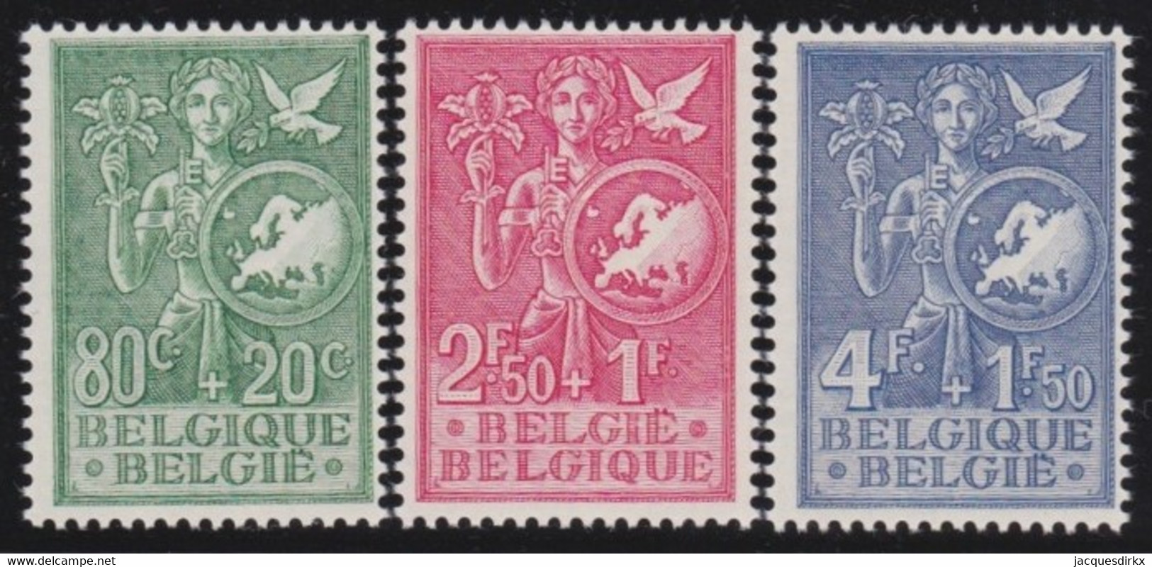 Belgie  .  OBP    .    927/929     .    **     .     Postfris  .   /   .   Neuf Avec Gomme Et Sans Charnière - Ungebraucht