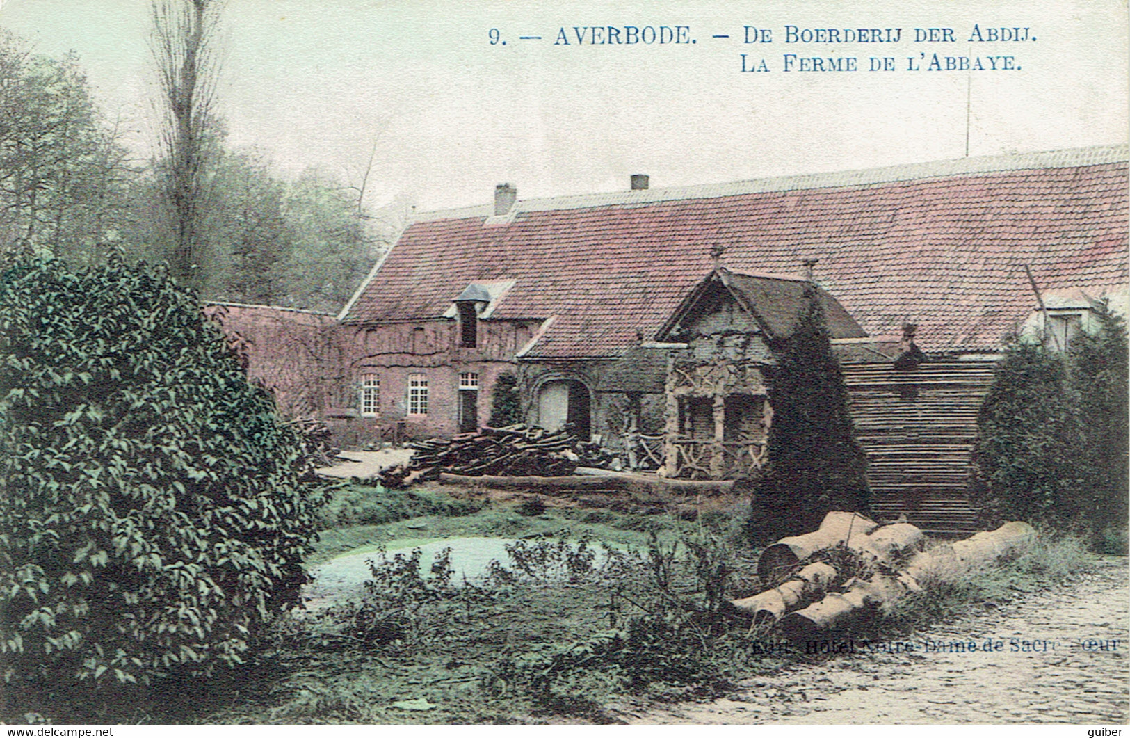 Averbode La Ferme De L'abbaye N° 9 Couleur 1913 Marcovici - Scherpenheuvel-Zichem