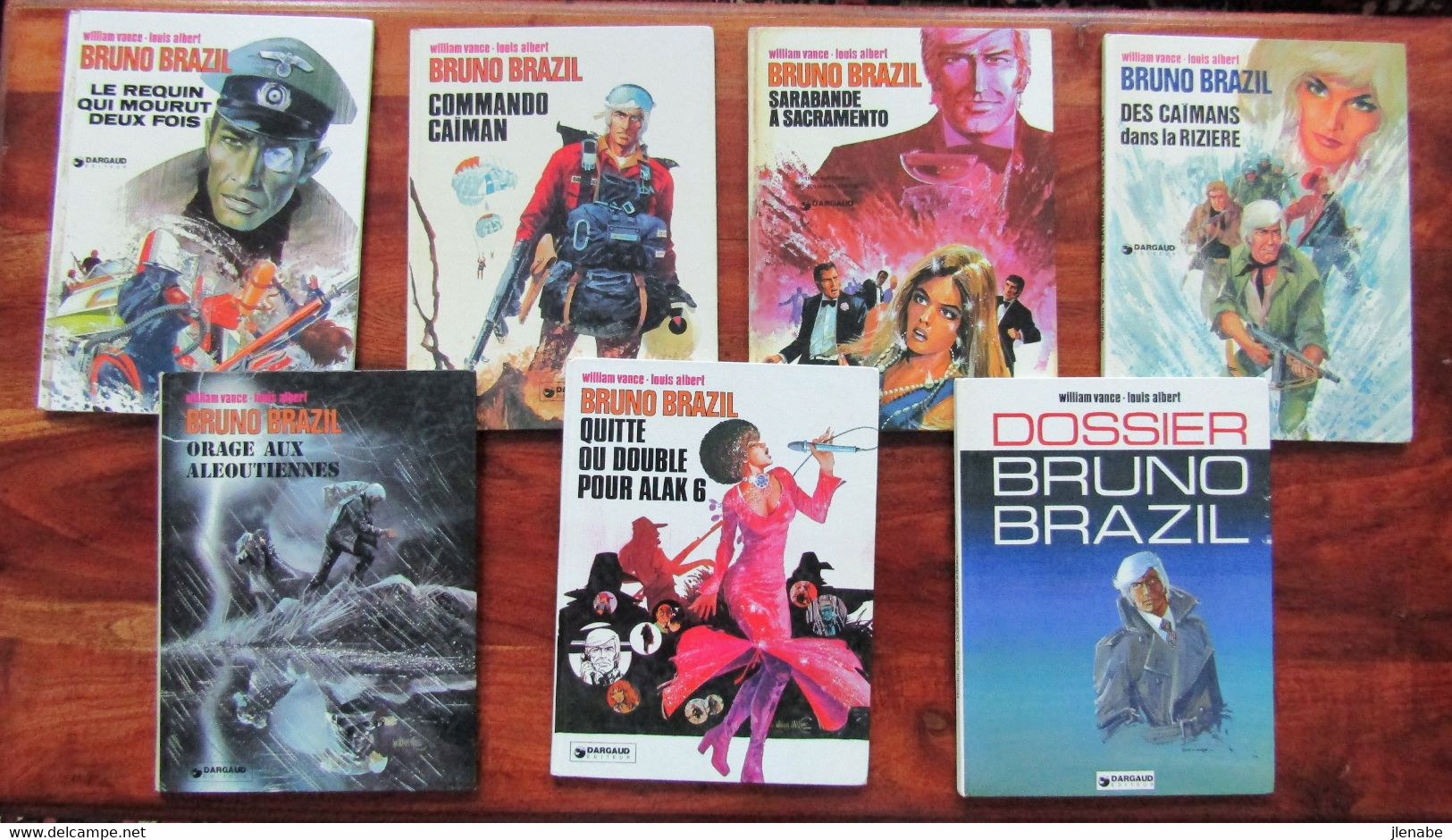 Bruno Brazil Lot De 4 EO + 3 Rééditions - Bücherpakete