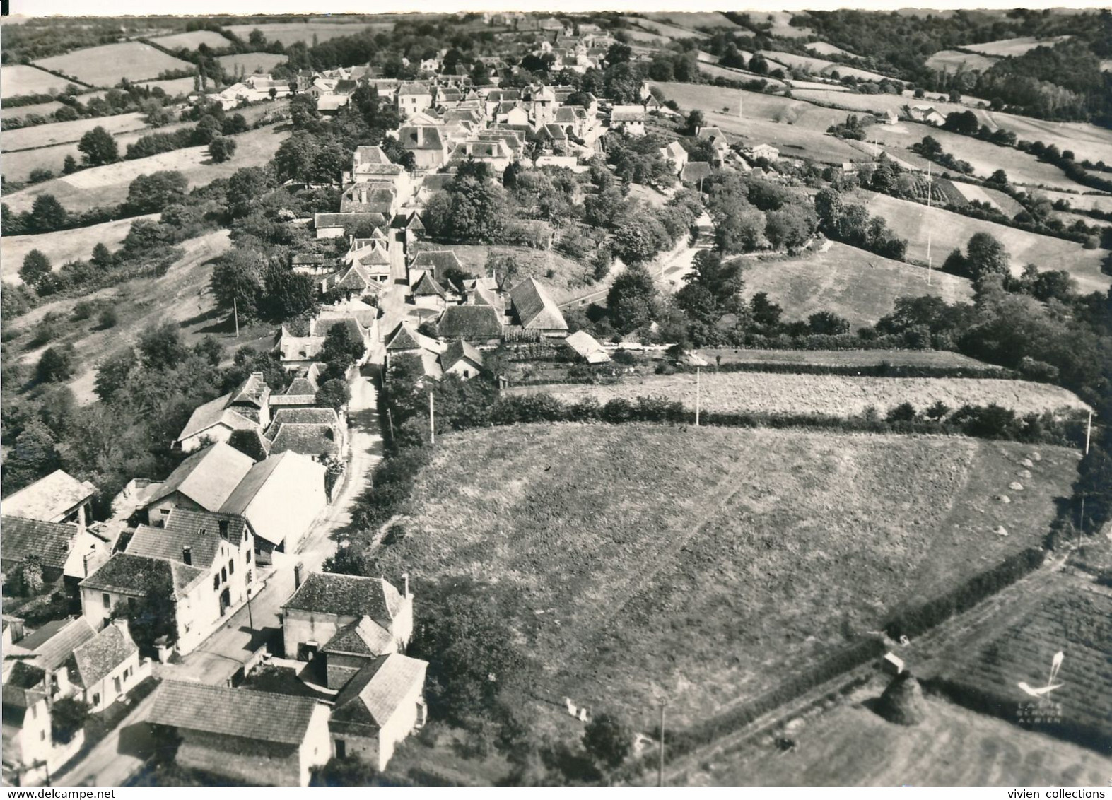 Arthez De Béarn (64 Pyrénées Atlantiques) Vue Générale - En Avion Au-dessus De ... édit. Lapie N° 1 CPSM N&B GF - Arthez De Bearn