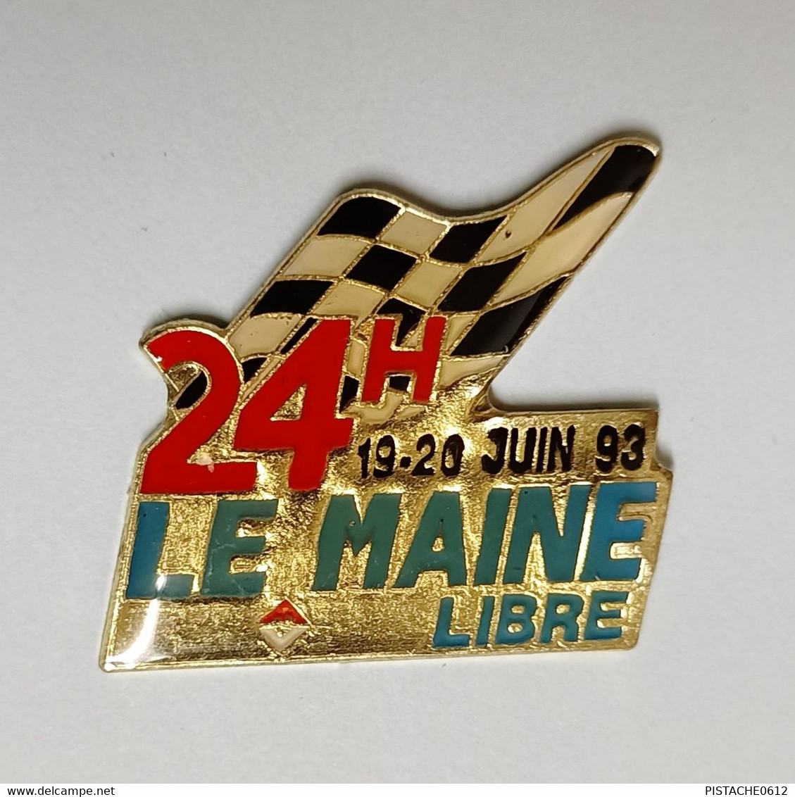 Pin's 24 Heures Du Mans Le Maine 19-20juin 1993 Libre - F1