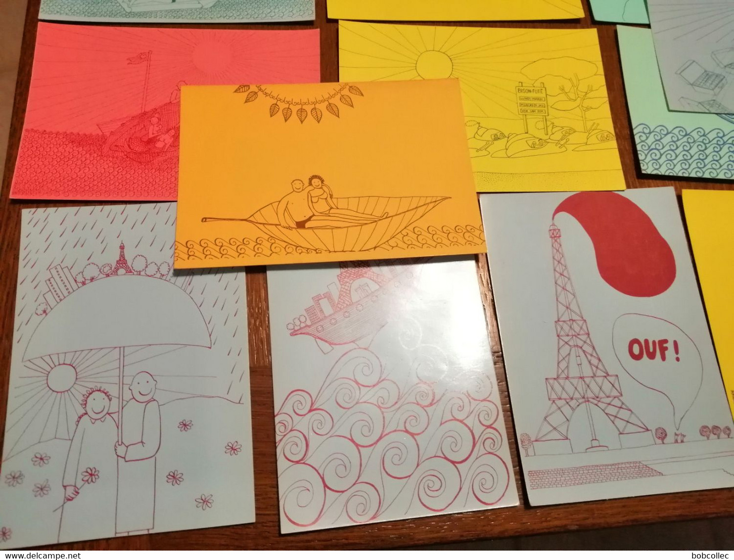 IVAN HOR (Illustrateur) Lot De 24 Cartes - Hor