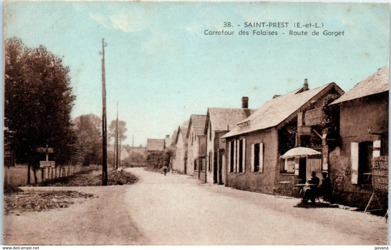 28 SAINT-PREST - Carrefour Des Falaises - Route De Gorget - Villemeux-sur-Eure