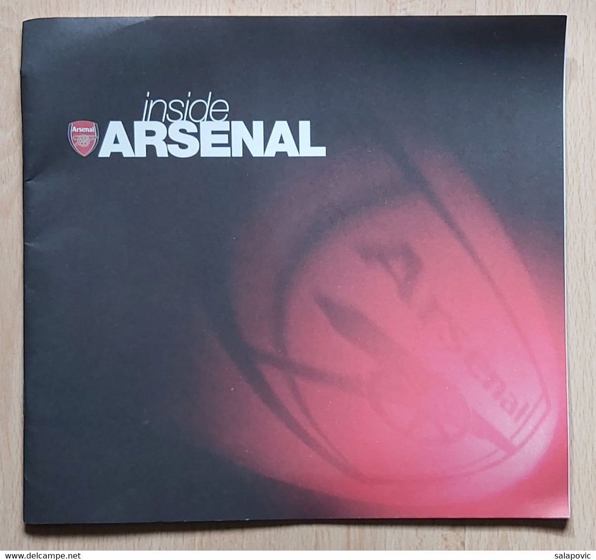 Inside Arsenal FC England Brochure FC Football Match Program - Libros