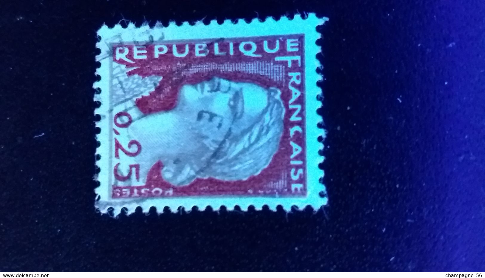 1960 N° 1263  OBLITERE SANS SIGNATURE J PIEL   ( SCANNE 3 PAS A VENDRE - Oblitérés