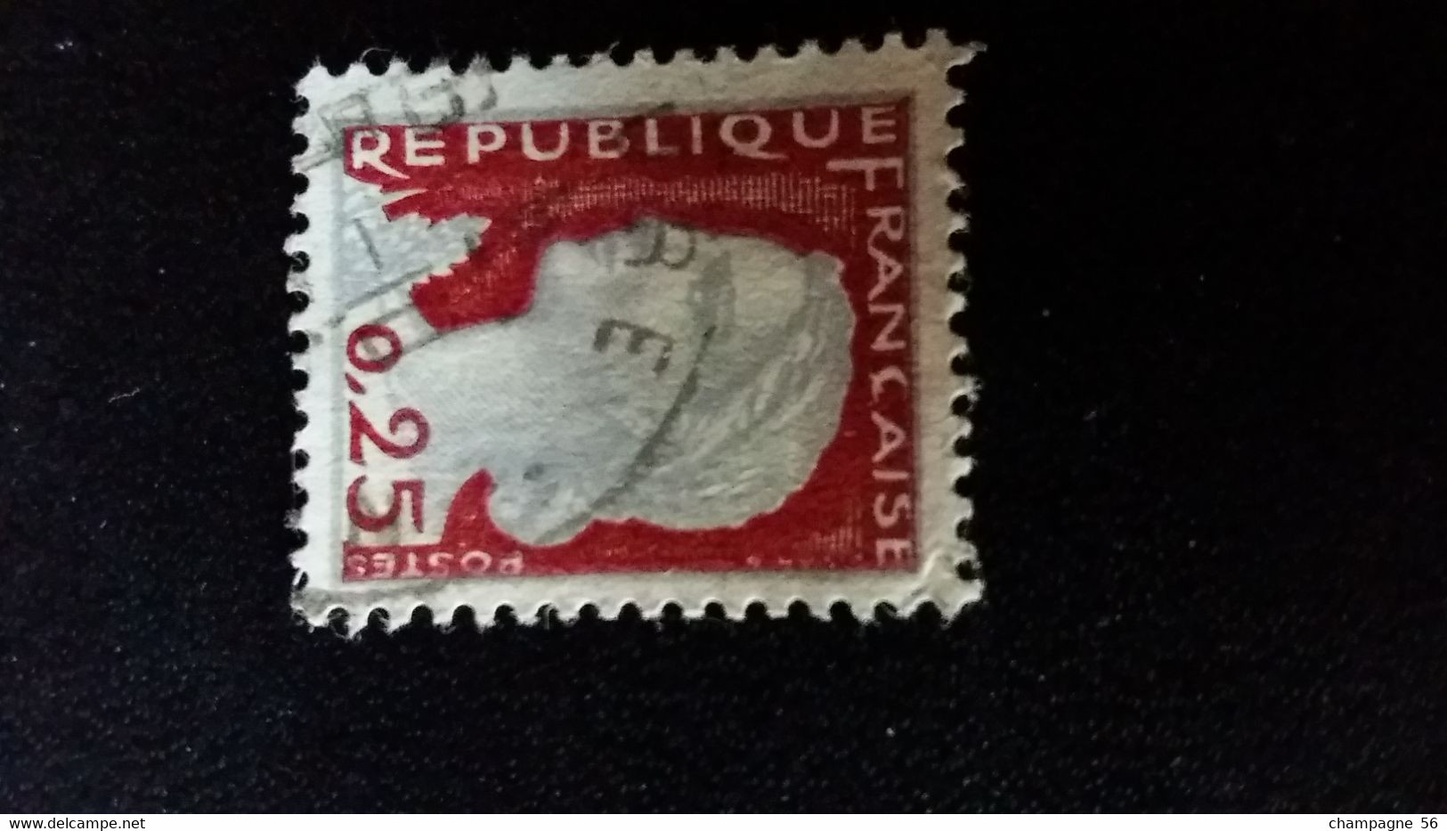 1960 N° 1263  OBLITERE SANS SIGNATURE J PIEL   ( SCANNE 3 PAS A VENDRE - Oblitérés