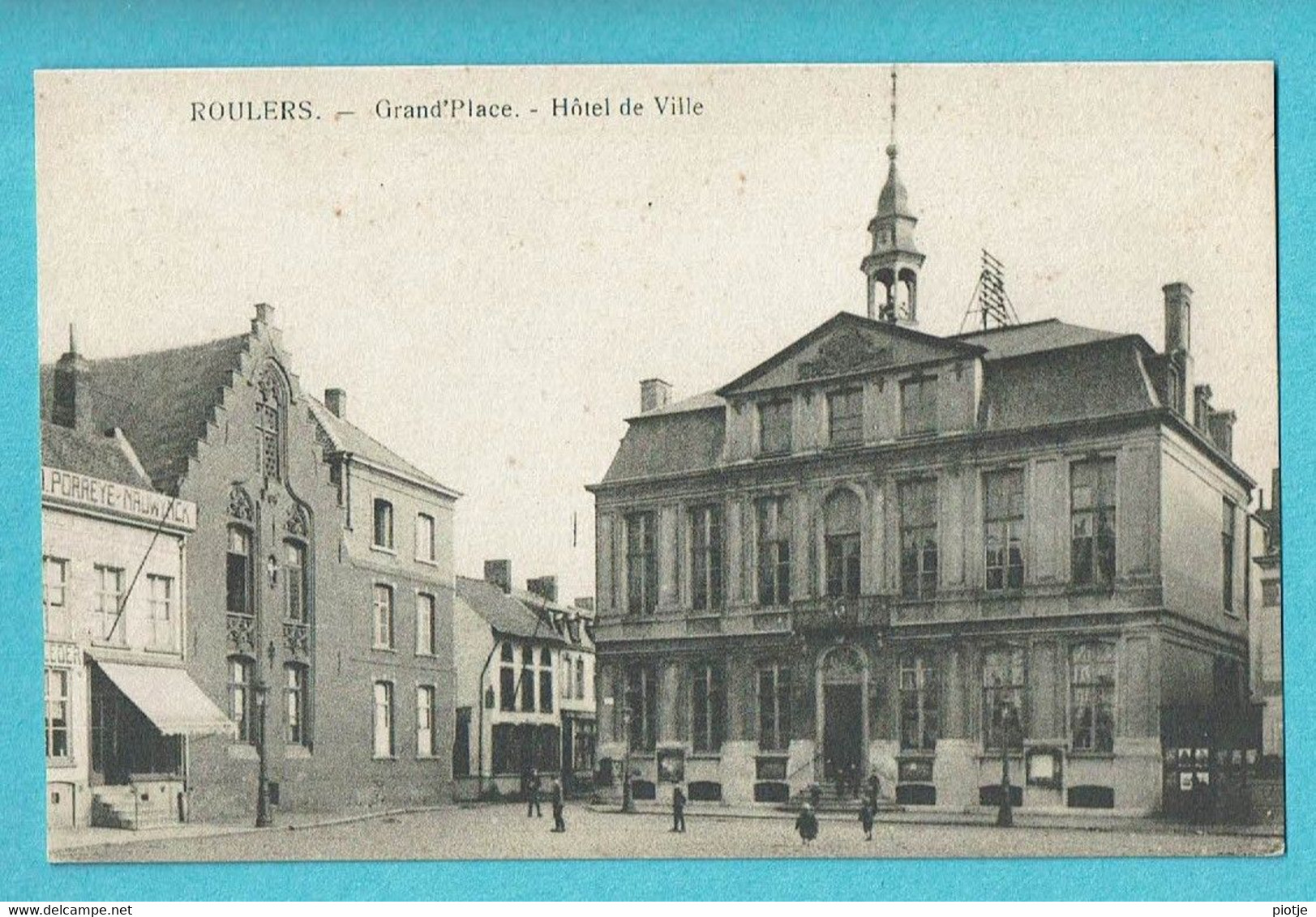 * Roeselare - Roulers (West Vlaanderen) * Grand'Place, Hotel De Ville, Rathaus, Town Hall, Stadhuis, Grote Markt, TOP - Roeselare