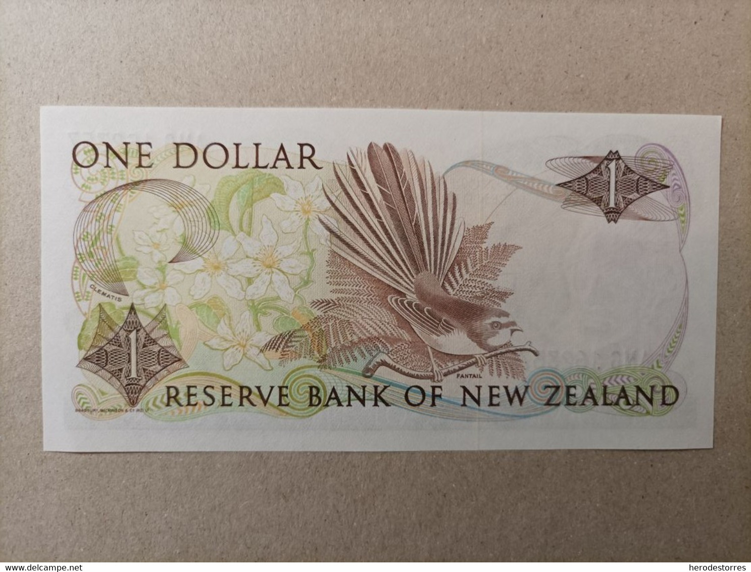 Billete De Nueva Zelanda De 1 Dólar, UNC - Neuseeland