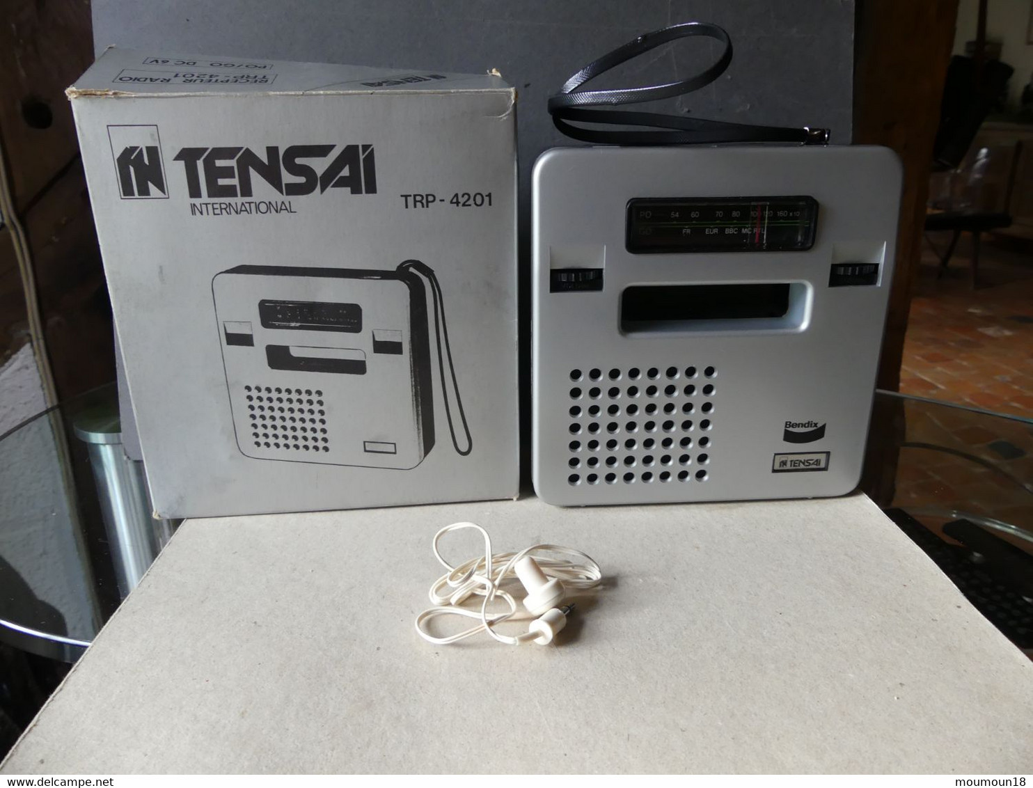 Radio Portable à La Main Vintage Bendix Tensai TRP-4201 - Apparatus
