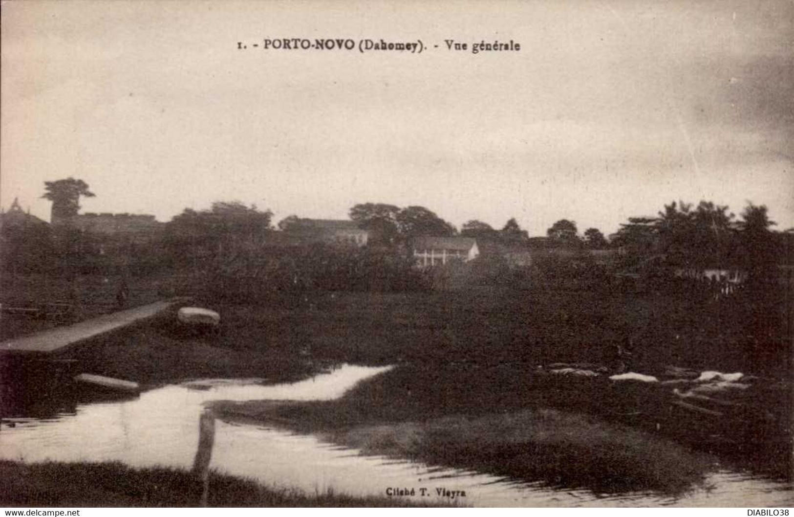 PORTO-NOVO   ( DAHOMEY )    VUE GENERALE - Dahomey