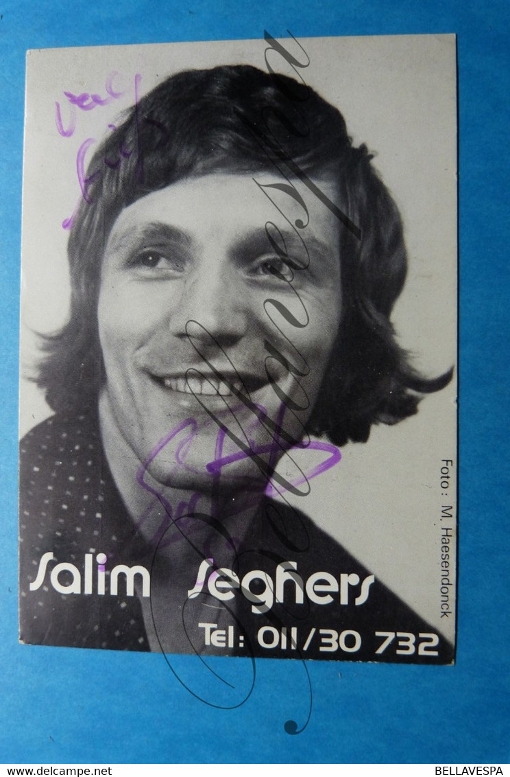 Salim Seghers Jos Aerts Wijchmaal  Gesigneerd - Musique Et Musiciens