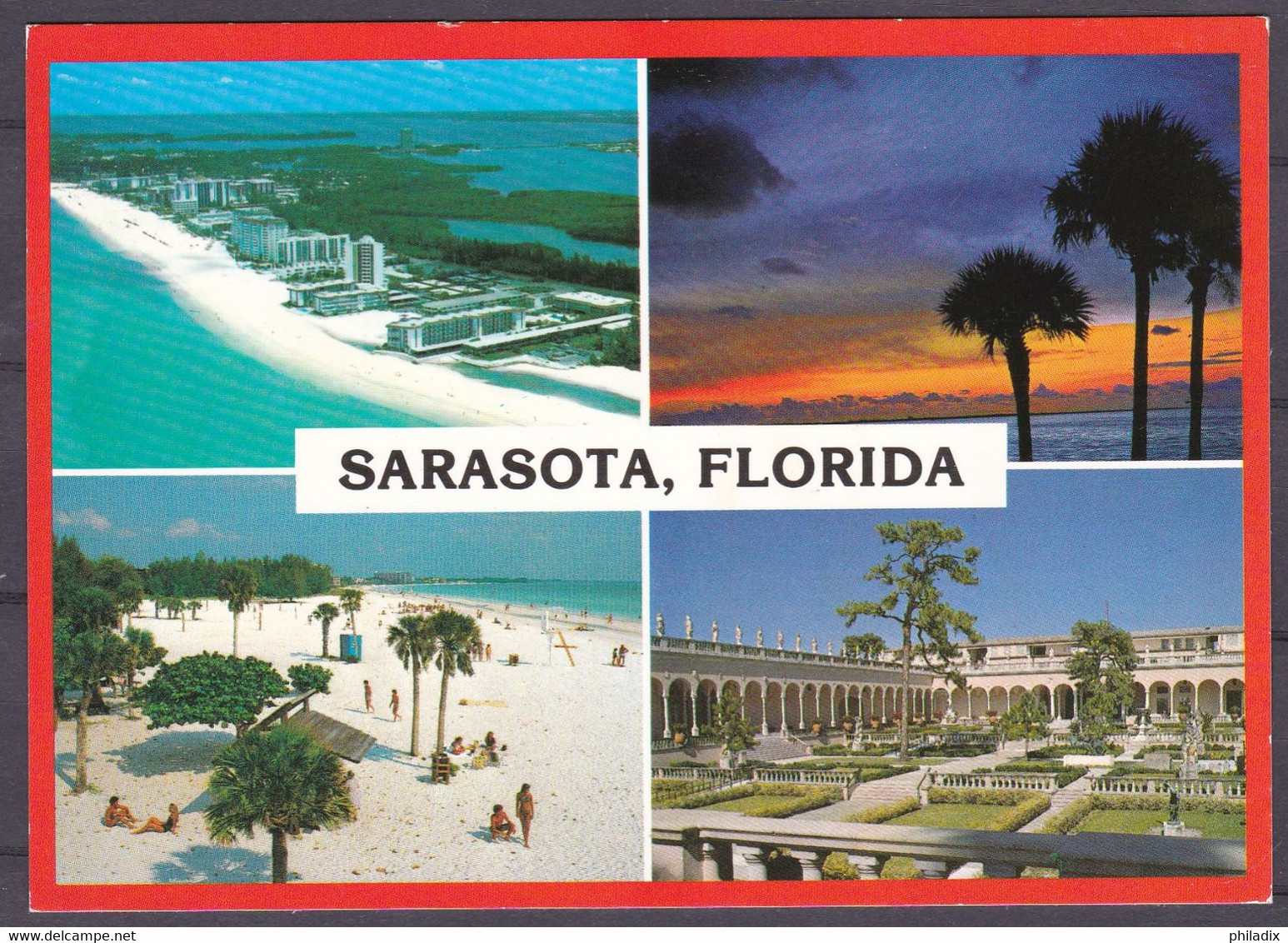 USA Florida Sarasota Mehrbildkarte (N-249) - Sarasota