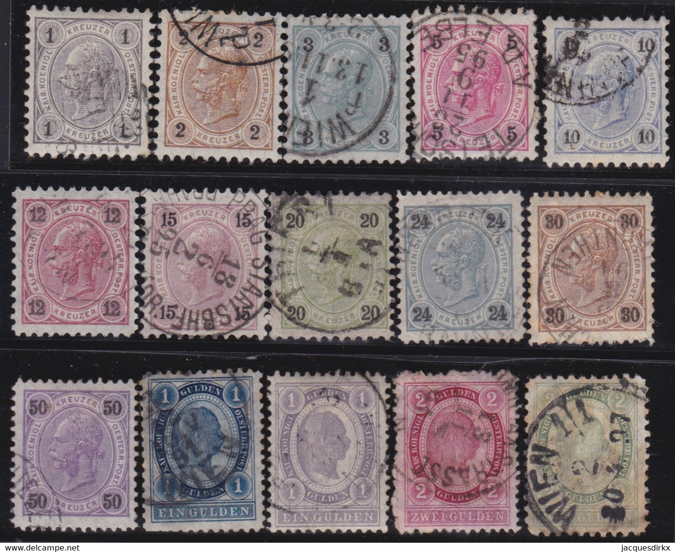 Österreich   .    Y&T    .    46/60       .    O     .     Gestempelt - Used Stamps