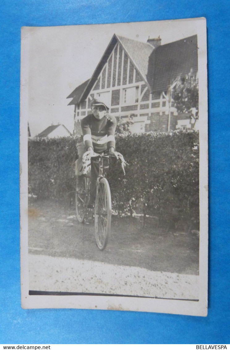 Pierre Moonen Wielrennen Wielerkoers En Melanié 5 X Fotokaarten Geneologie Fotograaf O.a; Berchem - Treni