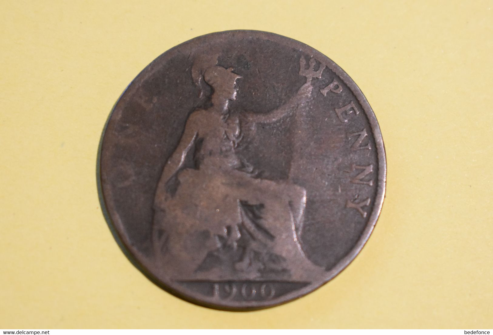Monnaie - Grande-Bretagne - One Penny 1900 - Victoria - D. 1 Penny