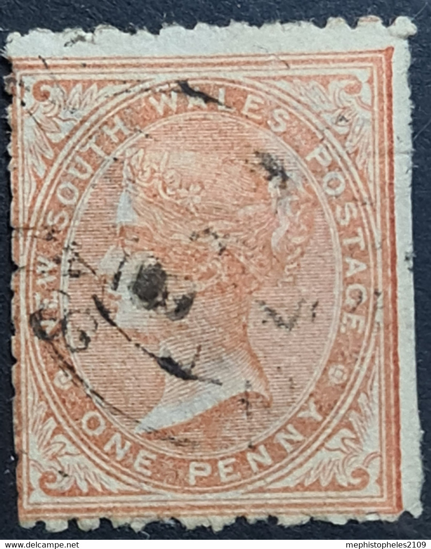 NEW SOUTH WALES 1871 - Canceled - Sc# 52 - Used Stamps