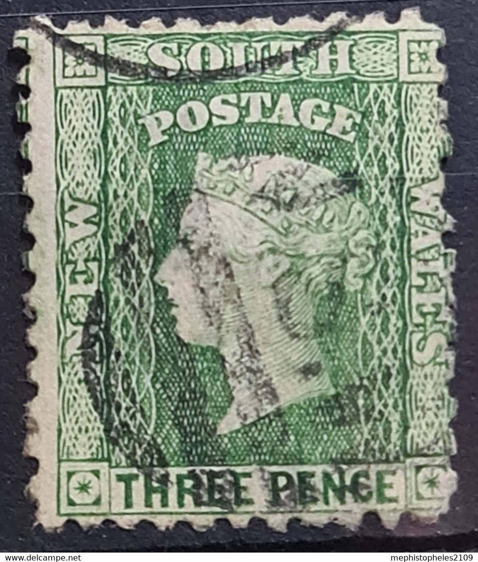 NEW SOUTH WALES 1874 - Canceled - Sc# 54a - Perf. 11 - Used Stamps