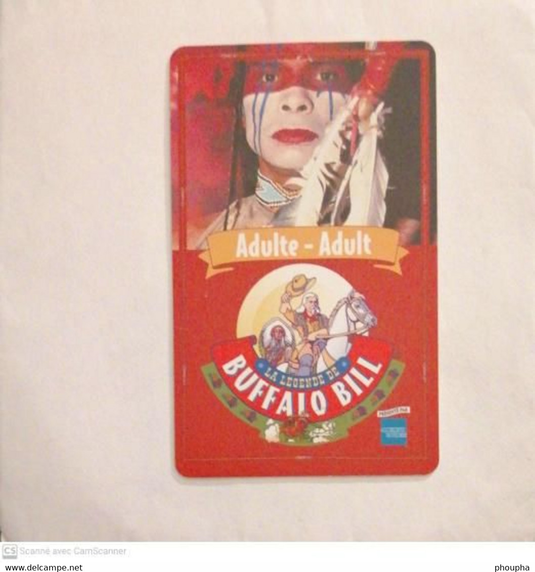 Pass Disney Paris Ancien : Buffalo Bill - Disney Passports